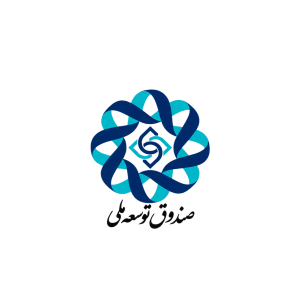 Centered Persian Ribbon Flower Logo