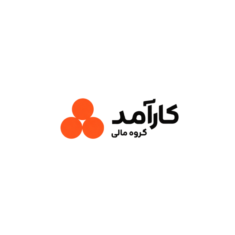 Orange Triad Persian Wordmark Logo